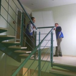 Подъем строительных материалов на этаж