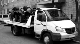 Перевозка квадроцикла с помощью грузового такси